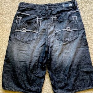 Ecko Unltd jean shorts.